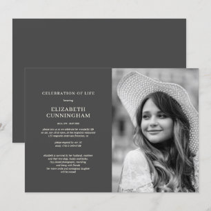 Viering van de Eenvoudige Moderne Foto van het Lev Kaart