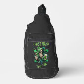 Viering van de feestelijke geest van Saint Patrick Sling Bag (Voorkant)