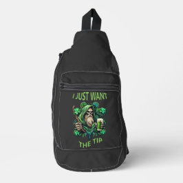 Viering van de feestelijke geest van Saint Patrick Sling Bag
