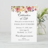 Viering van de  flora van Life Kaart (Staand voorkant)