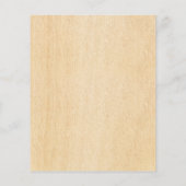 Viering van de  Floral Cross Pink Invi Flyer (Achterkant)