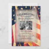 Viering van de foto van de levenspatriottische vla kaart (Voorkant)