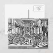 Viering van de godin der Reden Uitnodiging Briefkaart (Voorkant / Achterkant)