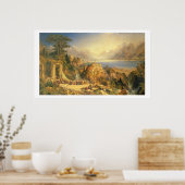 Viering van de Grape Harvest, Lake Orta, North it Poster (Keuken)