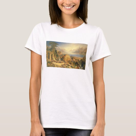 Viering van de Grape Harvest, Lake Orta, North it T-shirt (Voorkant)