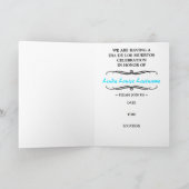viering van de herdenking van de media de los muer bedankkaart (Binnen)