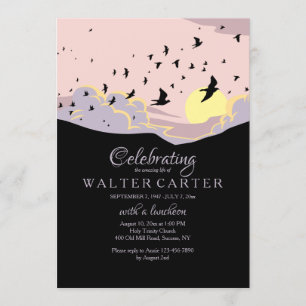 Viering van de herdenking van het leven kaart