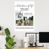 Viering van de herdenkingsdag van de levenfotocoll poster (Thuiskantoor)