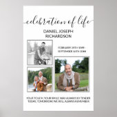 Viering van de herdenkingsdag van de levenfotocoll poster (Voorkant)