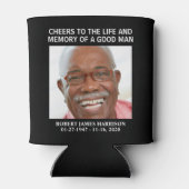 Viering van de herdenkingsfoto van Life Blikjeskoeler (Achterkant)