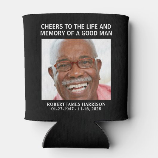 Viering van de herdenkingsfoto van Life Blikjeskoeler (Achterkant)