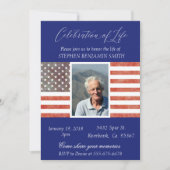 Viering van de herdenkingsveteraan van het leven V Kaart (Voorkant)