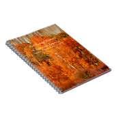 Viering van de Herfst Aspens van het Aufsichtsboek Notitieboek (Rechterzijde)