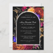 Viering van de herfst van de begrafenis van het le kaart (Voorkant)