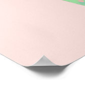 Viering van de Internationale Vrouwendag-Kaart Poster (Hoek)