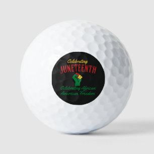 Viering van de Juntetiende Afrikaanse Amerikaanse Golfballen