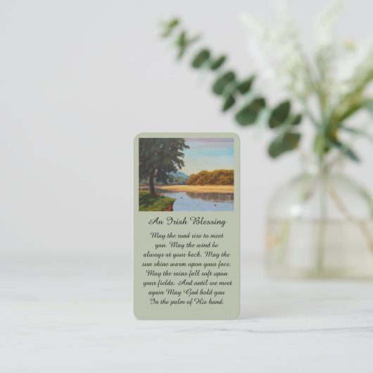 Viering van de Kaart van het Afbeelding van het le Visitekaartje (Staand voorkant)