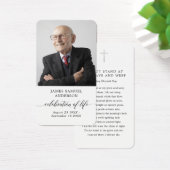 Viering van de Kaart van het begrafenis Memorial P (Bureau)