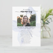 Viering van de Kaart van het begrafeniswezen van h (Staand voorkant)