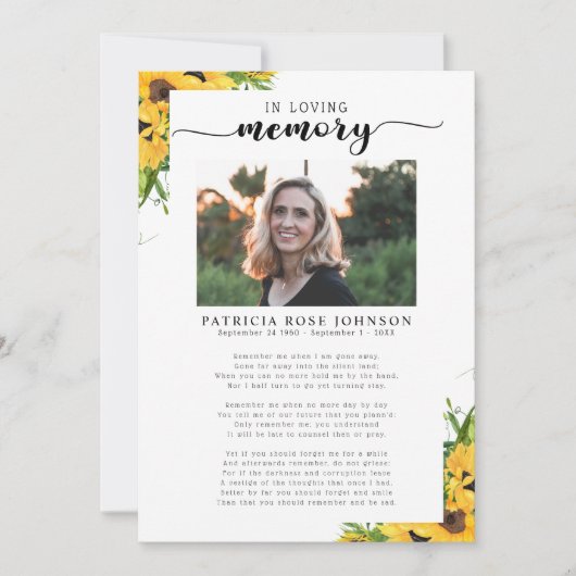 Viering van de Kaart van het begrafeniswezen van h (Voorkant)