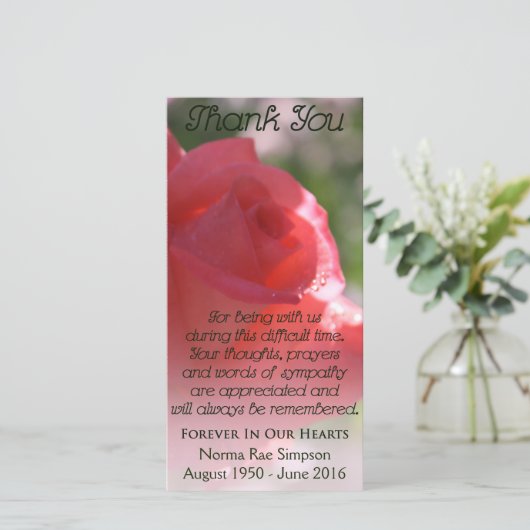 Viering van de Kaart van het leven, de herdenkings (Staand voorkant)