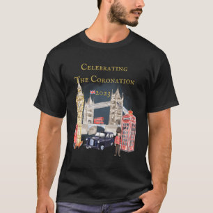 Viering van de kroning 2023 Koning Karel III L T-shirt