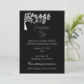 Viering van de levensdenkboom kaart (Staand voorkant)