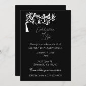 Viering van de levensdenkboom kaart (Voorkant / Achterkant)