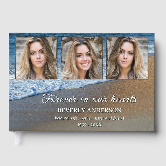 Viering van de Levensherdenkingsfoto Gastenboek (Voorkant)