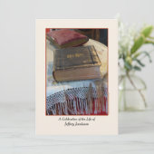 Viering van de levensuitnodiging, Bijbel Kaart (Staand voorkant)