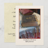 Viering van de levensuitnodiging, Bijbel Kaart (Voorkant / Achterkant)