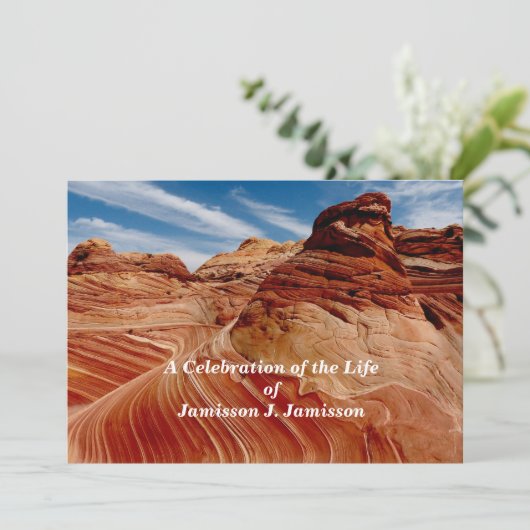 Viering van de Liefdadigheidsgolven Kaart (Staand voorkant)