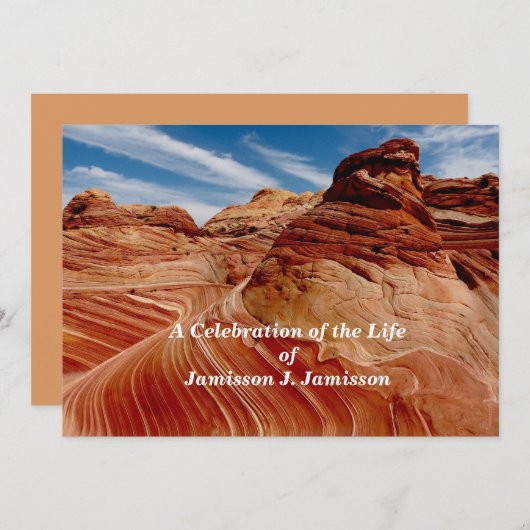 Viering van de Liefdadigheidsgolven Kaart (Voorkant / Achterkant)