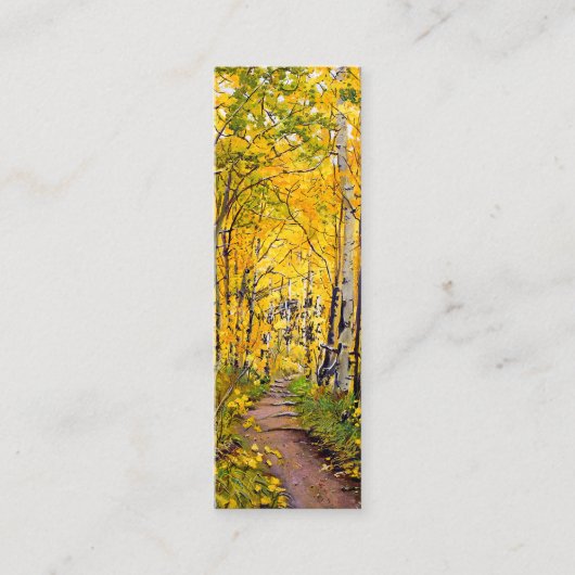 Viering van de Life Blessing Memorial Kaart Mini Visitekaartje (Voorkant)