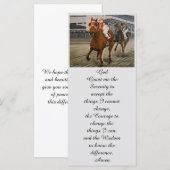 Viering van de "Life Memorial Sympathy Card" (Voorkant / Achterkant)