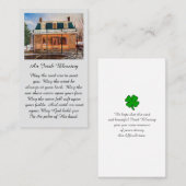 Viering van de "Life Memorial Sympathy Card" Visitekaartje (Voorkant / Achterkant)