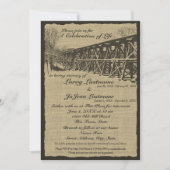 Viering van de Life Train Trestle Kaart (Voorkant)