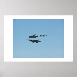 Viering van de luchtmacht poster
