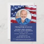 Viering van de militaire veteraanveteranfoto van h kaart (Voorkant)