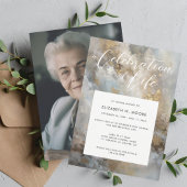 Viering van de Moderne Abstracte begrafenis van he Kaart