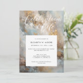 Viering van de Moderne Abstracte begrafenis van he Kaart (Staand voorkant)