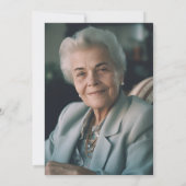 Viering van de Moderne Abstracte begrafenis van he Kaart (Achterkant)