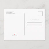 Viering van de Moderne Chic Elegant Foto van Life Uitnodiging Briefkaart (Achterkant)