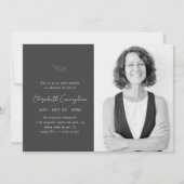 Viering van de Moderne Eenvoudige Minimale Foto va Kaart (Voorkant)