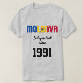 Viering van de Moldavische vlag-onafhankelijkheid T-shirt