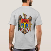 Viering van de Moldavische vlag-onafhankelijkheid T-shirt (Achterkant)