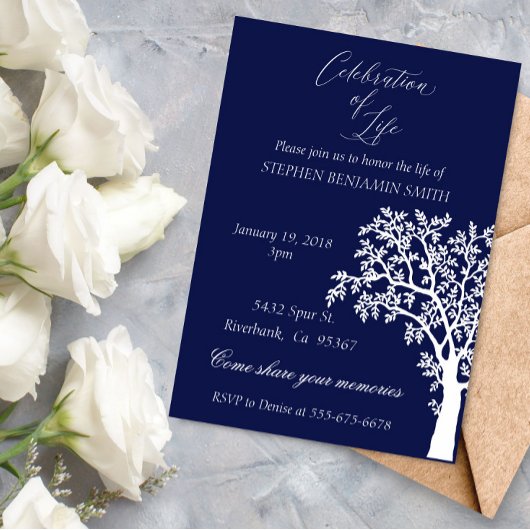 Viering van de nabestaandenboom van de reddingsdie kaart