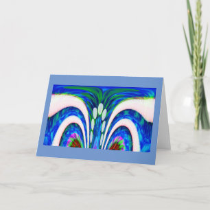 Viering van de natuur feestdagen kaart