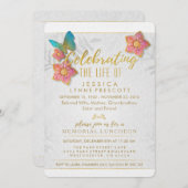 Viering van de Nobelprijsvraag voor de vlinder Kaart (Voorkant / Achterkant)