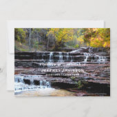 Viering van de ondergrondse waterval voor de uitno kaart (Voorkant)